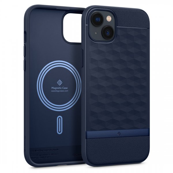 Caseology iPhone 14 Plus Skal Parallax Mag Midnight Blue