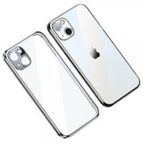 Sulada iPhone 14 Plus Skal Pläterad Kant Silver