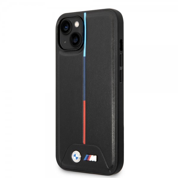 BMW iPhone 14 Plus Skal Quilted Svart