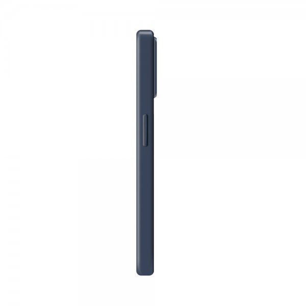 Xqisit iPhone 14 Plus Skal Silicone Case Mörkblå