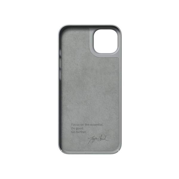 Nudient iPhone 14 Plus Skal Thin Case MagSafe Concrete Grey