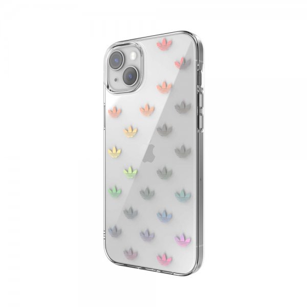 Adidas iPhone 14 Plus Skal Trefoil Clear Case Transparent