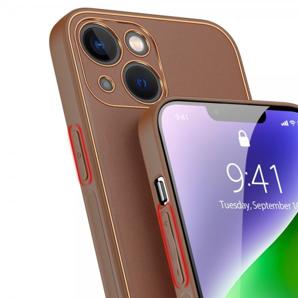 Dux Ducis iPhone 14 Plus Skal YOLO Series Brun