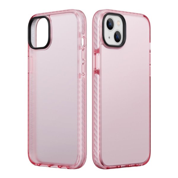 iPhone 14 Plus Skal Stöttålig TPU Rosa