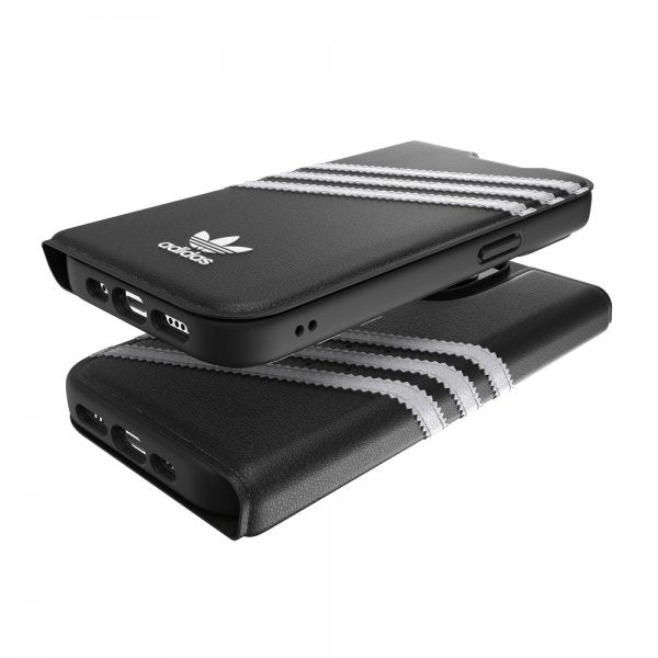 Adidas iPhone 14 Pro Fodral 3 Stripes Booklet Case Svart Vit