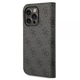 Guess iPhone 14 Pro Fodral 4G Logo Svart