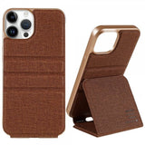 X-Level iPhone 14 Pro Fodral Journey Series Brun