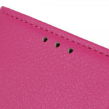 iPhone 14 Pro Fodral Litchi Magenta