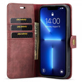 Dg.Ming iPhone 14 Pro Fodral Löstagbart Skal Röd
