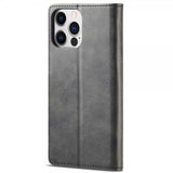 Lc.Imeeke iPhone 14 Pro Fodral med Kortfack Stativfunktion Svart