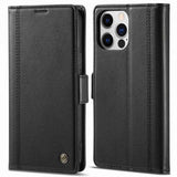 Lc.Imeeke iPhone 14 Pro Fodral med Kortfack Svart
