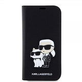 Karl Lagerfeld iPhone 14 Pro Fodral NFT Saffiano Svart