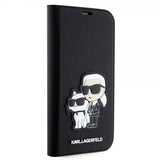 Karl Lagerfeld iPhone 14 Pro Fodral NFT Saffiano Svart