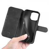 Dg.Ming iPhone 14 Pro Fodral Retro Svart