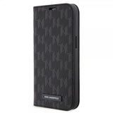 Karl Lagerfeld iPhone 14 Pro Fodral Saffiano Monogram Svart