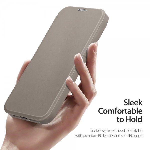 Dux Ducis iPhone 14 Pro Fodral Skin X Pro Series MagSafe Khaki