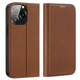 Dux Ducis iPhone 14 Pro Fodral Skin X2 Series Brun