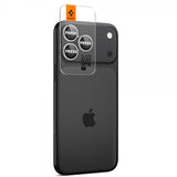 Spigen iPhone 14/15/16/17 Pro & Pro Max Kameraskydd GLAS.tR EZ Fit Optik Pro 2-pack Silver