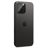 Spigen iPhone 14/15/16 Pro & Pro Max Kameraskydd Glas.tR Optik 2-pack Svart