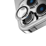 iPhone 14 Pro Kameralins med Ram - Silver