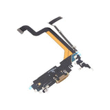 iPhone 14 Pro Laddkontakt med Flexkabel Original - Guld