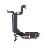 iPhone 14 Pro Laddkontakt med Flexkabel Original - Guld