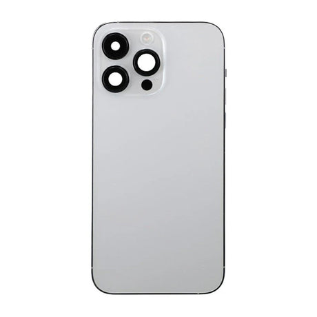 iPhone 14 Pro Max Baksida med Komplett Ram - Silver