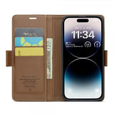 CaseMe iPhone 14 Pro Max Fodral 023 Series Brun