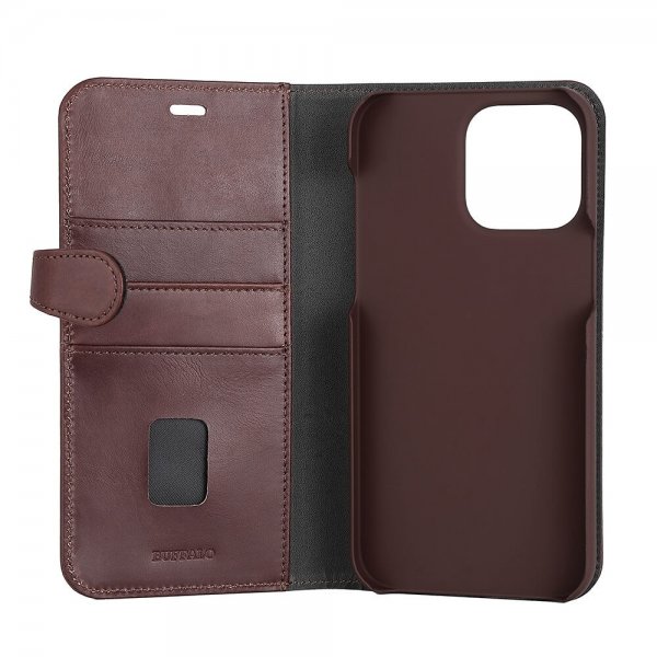 Buffalo iPhone 14 Pro Max Fodral 2-in-1 Detachable Wallet Brun