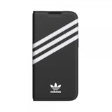 Adidas iPhone 14 Pro Max Fodral 3 Stripes Booklet Case Svart Vit
