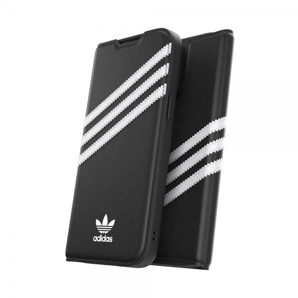 Adidas iPhone 14 Pro Max Fodral 3 Stripes Booklet Case Svart Vit