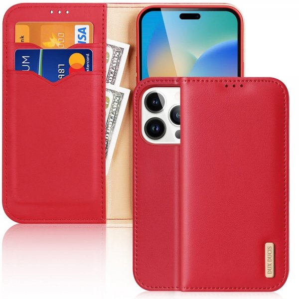 Dux Ducis iPhone 14 Pro Max Fodral Hivo Series Röd