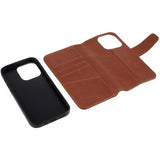 Nordic Covers iPhone 14 Pro Max Fodral MagLeather Maple Brown