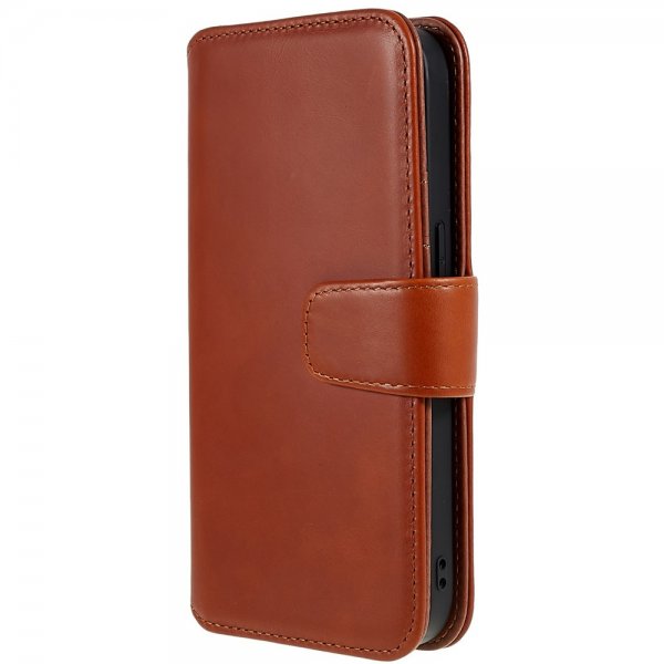 Nordic Covers iPhone 14 Pro Max Fodral MagLeather Maple Brown
