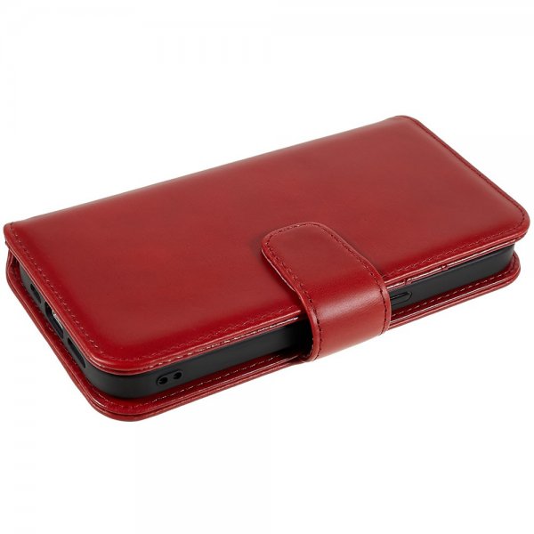 Nordic Covers iPhone 14 Pro Max Fodral MagLeather Poppy Red