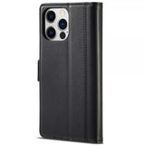 Lc.Imeeke iPhone 14 Pro Max Fodral med Kortfack Svart
