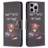 iPhone 14 Pro Max Fodral Motiv Björn Don't Touch My Phone
