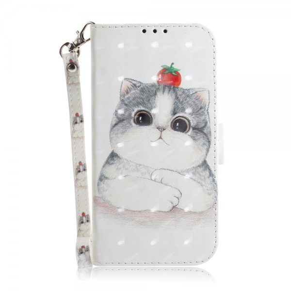 iPhone 14 Pro Max Fodral Motiv Katt och Tomat