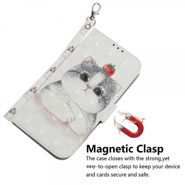 iPhone 14 Pro Max Fodral Motiv Katt och Tomat