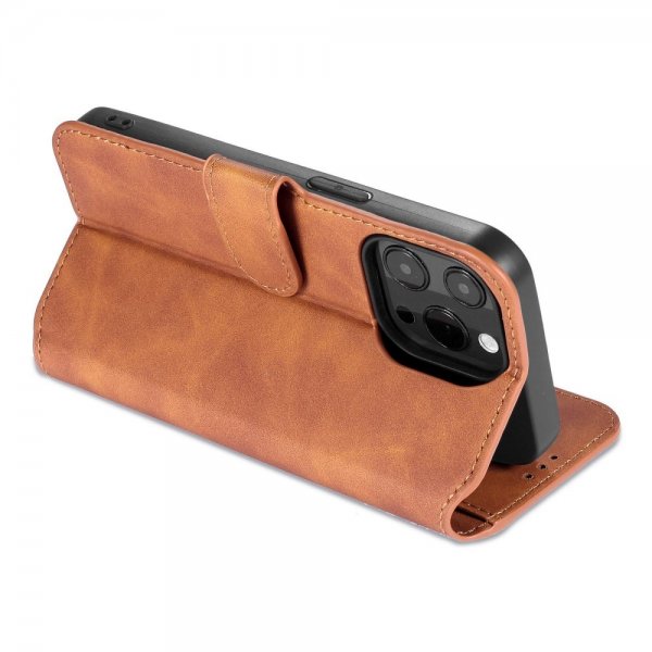 Dg.Ming iPhone 14 Pro Max Fodral Retro Brun