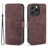 Dg.Ming iPhone 14 Pro Max Fodral Retro Kaffe