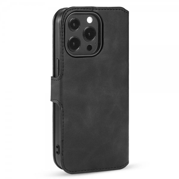Dg.Ming iPhone 14 Pro Max Fodral Retro Svart