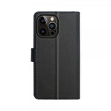 Xqisit iPhone 14 Pro Max Fodral Slim Wallet Selection Svart