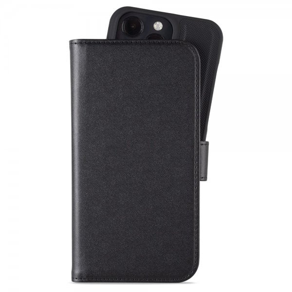 Holdit iPhone 14 Pro Max Fodral Wallet Case Magnet Svart