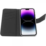 Celly iPhone 14 Pro Max Fodral Wally Wallet Case Svart