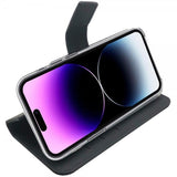 Celly iPhone 14 Pro Max Fodral Wally Wallet Case Svart