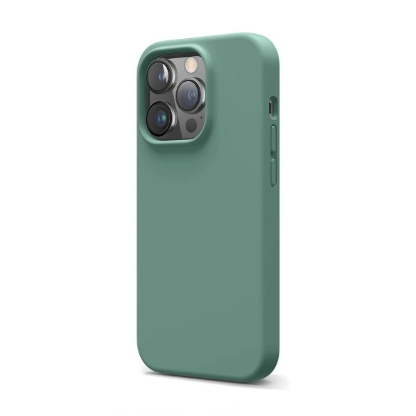 iPhone 14 Pro Max Skal Silikon Grön