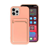 iPhone 14 Pro Max Skal Korthållare Rosa