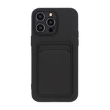 iPhone 14 Pro Max Skal Korthållare Svart