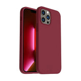 Rvelon iPhone 14 Pro Max Skal Silikon Röd